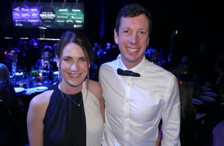 Juliana and Peter Fullerton-Smith, both of Queenstown. 
