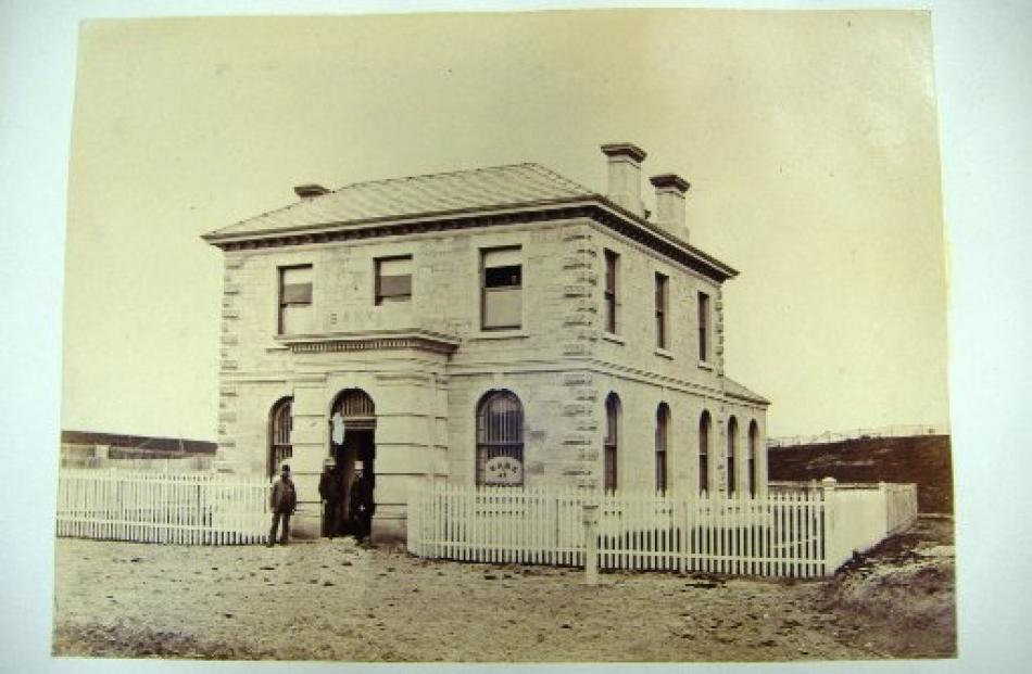 The building, photographed about 1880, was a symbol of reassurance for the local population.