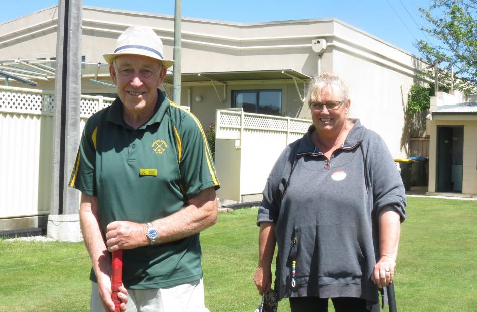 Barney Milnes and Jude Parbhu, both of Alexandra.