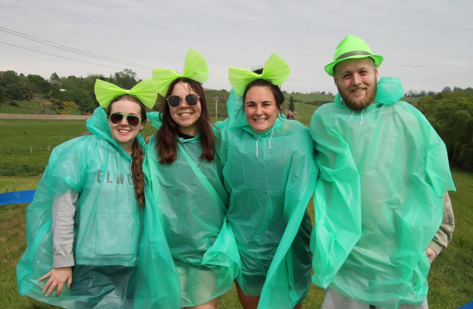 Olivia Deacon, Olivia Adam, Tegan Hollows and Adam Cowie of Shand Thomson accountants in...