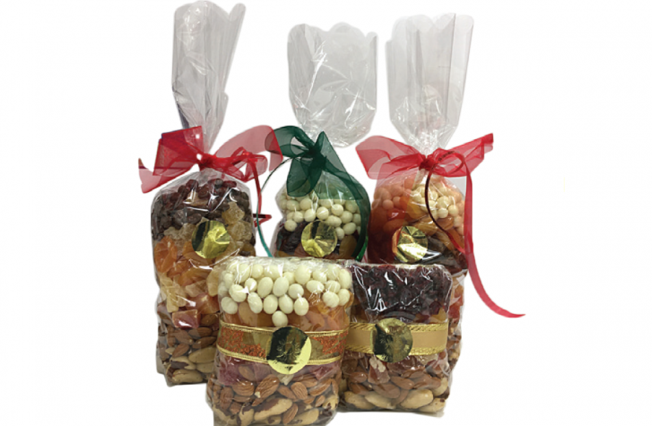 Nuts & Fruit trays. Some suitable for diabetics and gluten-free. From $9.95 from Health 2000...
