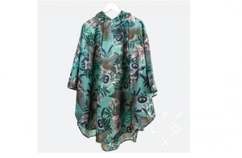 Flox Packaway Poncho $70 from Love is... Highgate