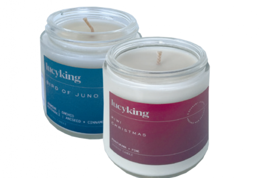 Lucy king candles - range from $22.00 - $60 from Roslyn Pharmacy