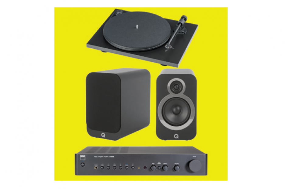 Turntable, Amplifi er & Speaker Package. All you need to enjoy vinyl - packages from $1800, at...