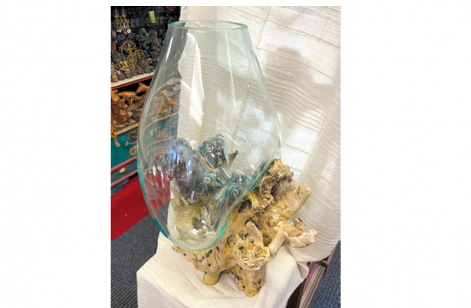 Large Driftwood Glassware - prices vary from Yaks and Yetis