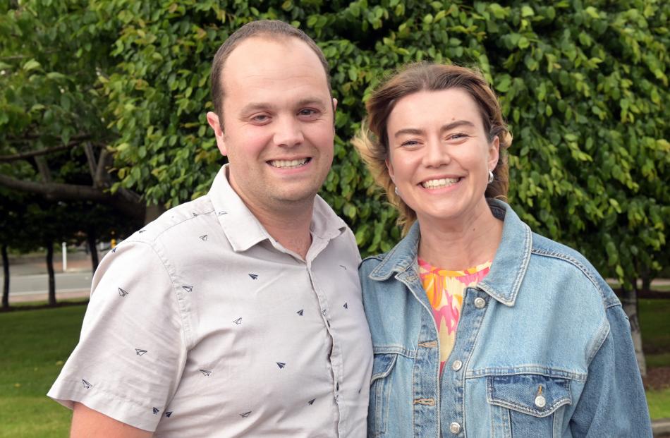 Jacob Moller and Jasmine Weston, both of Dunedin.