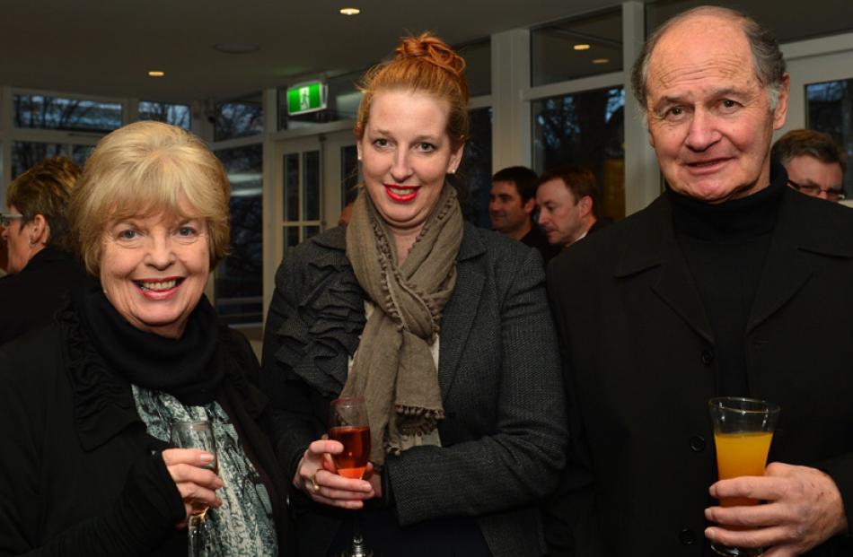 Pat Hoffman, Sue Addison and Marshall Hoffman, all of Dunedin.