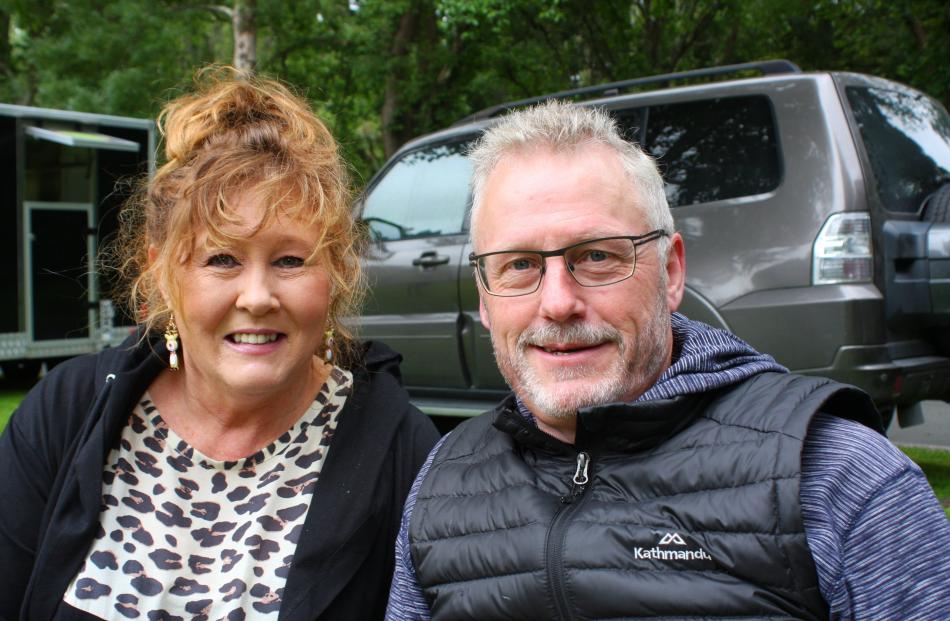 Maree and Daryl Haggerty, both of Invercargill.