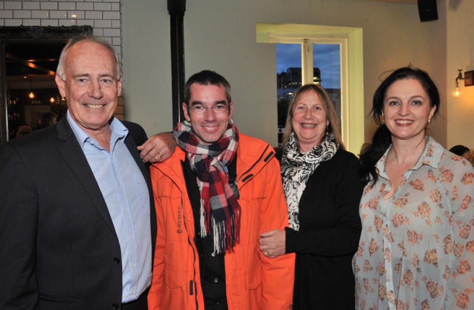 Keith Ellwood, Jeremy Smith, Kerry Buchan and Sharon O'Loughlin, all of Dunedin,
