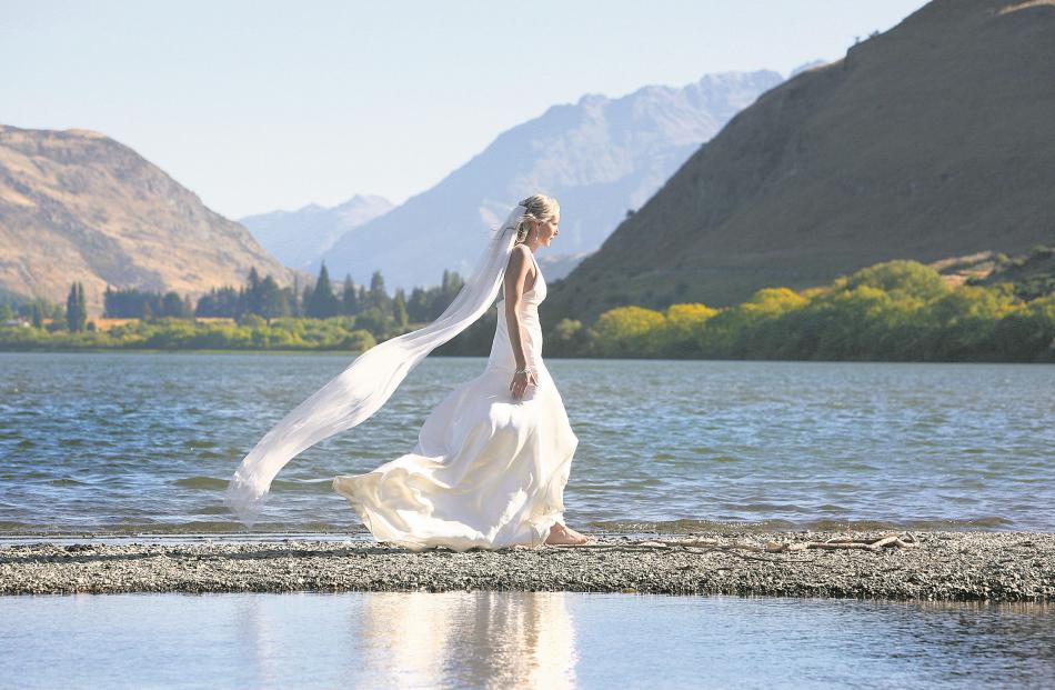 Leana Wilson married Simon Coulter in February at the Mt Soho Winery, Arrowtown.
...