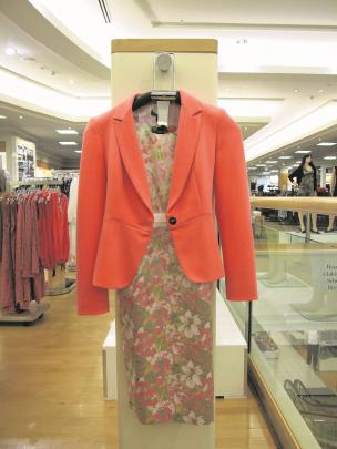 Crop Dead Gorgeous jacket teamed with Rosebud dress, both from Boardroom By Trelise Cooper, at...