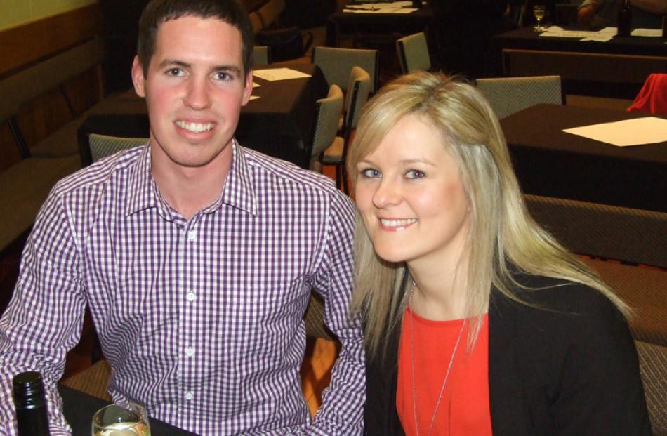 Kevin Odgers and Renee Talbot, both of Owaka.