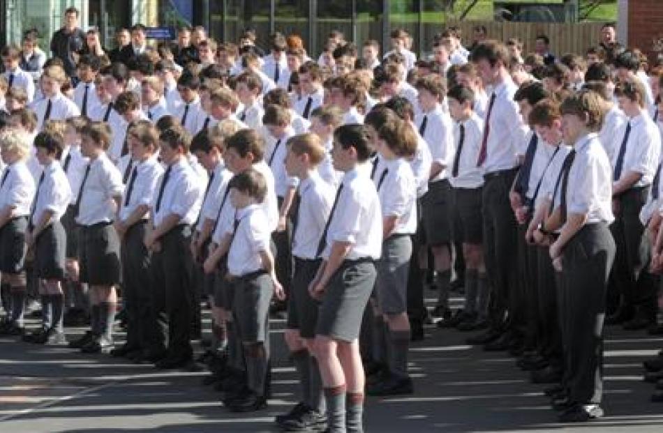 Pupils remember their late schoolmate.