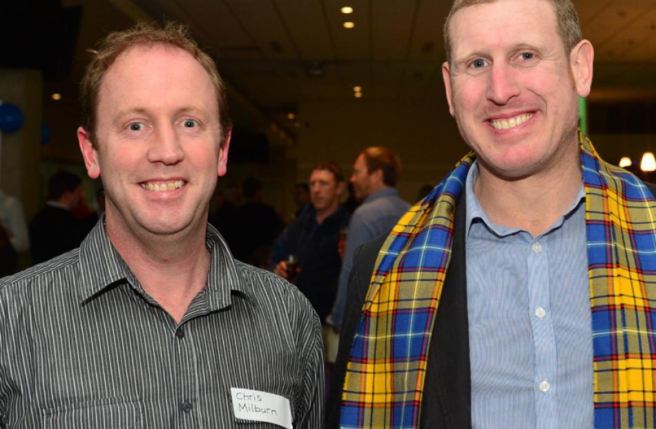 Chris Milburn and Kurt Bowen, both of Dunedin.