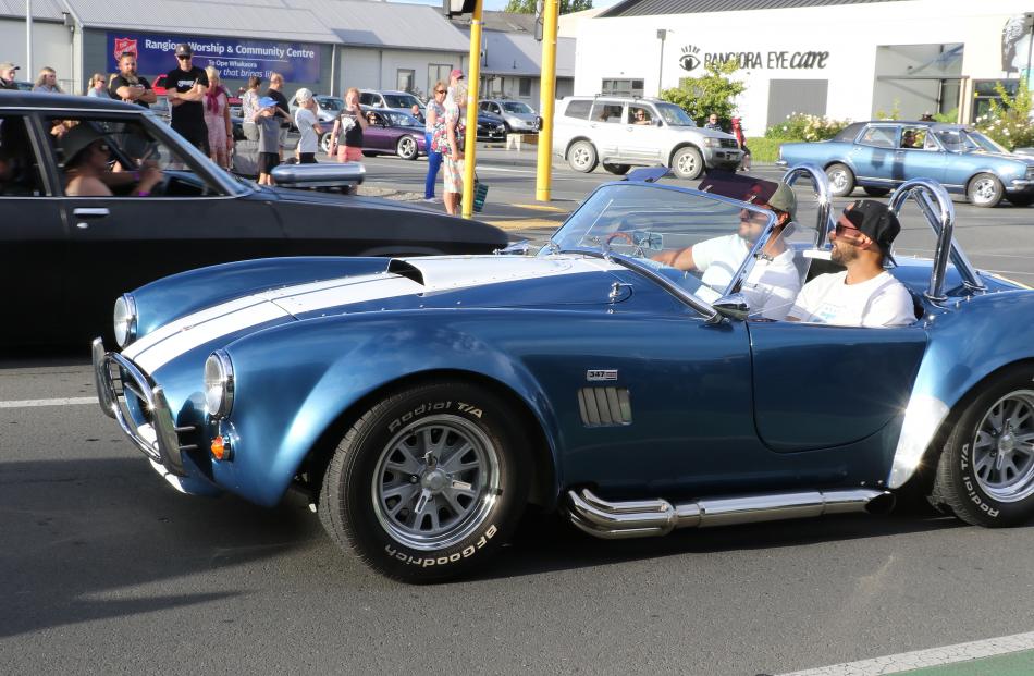 Great night . . . The Muscle Car Parade took an hour and a half to pass through the streets of...