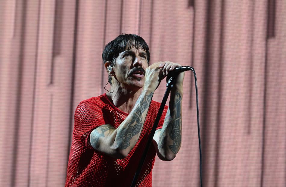 Anthony Kiedis. Photo: Craig Baxter.