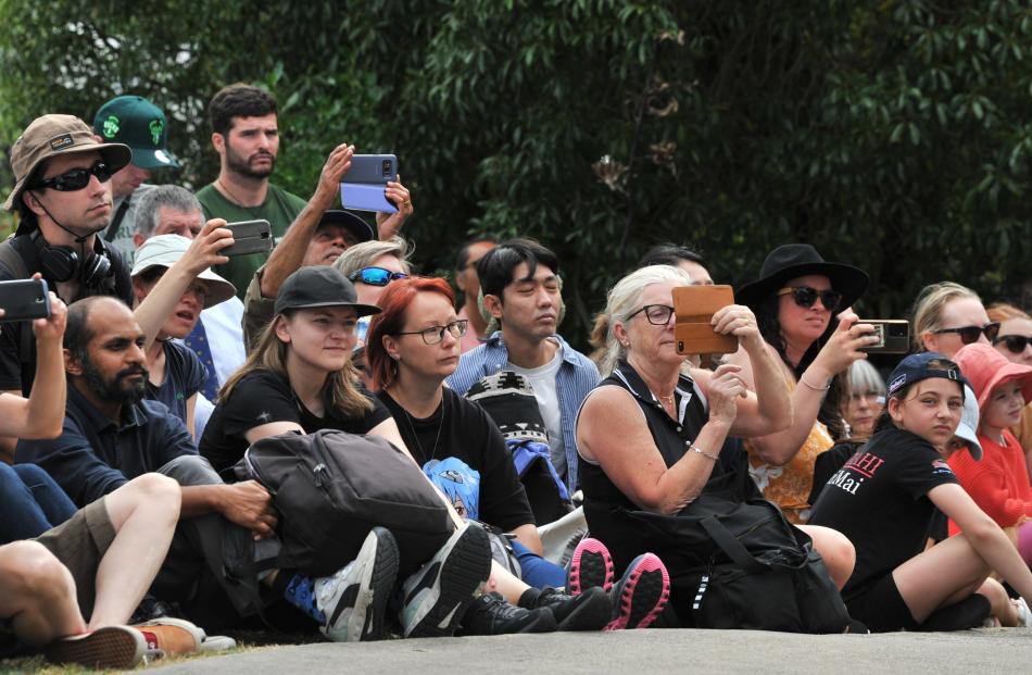 More than 1000 people gathered for the pōwhiri, which officially welcomed visitors on to the...