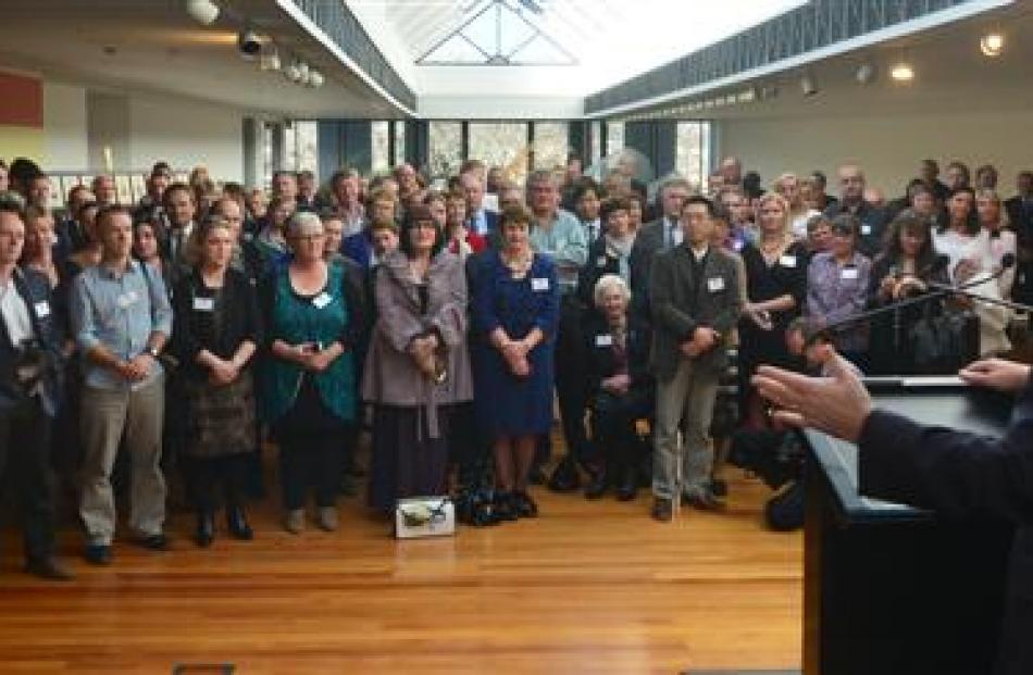 Prime Minister John Key gives praise and some sage words of advice to Class Act award winners,...