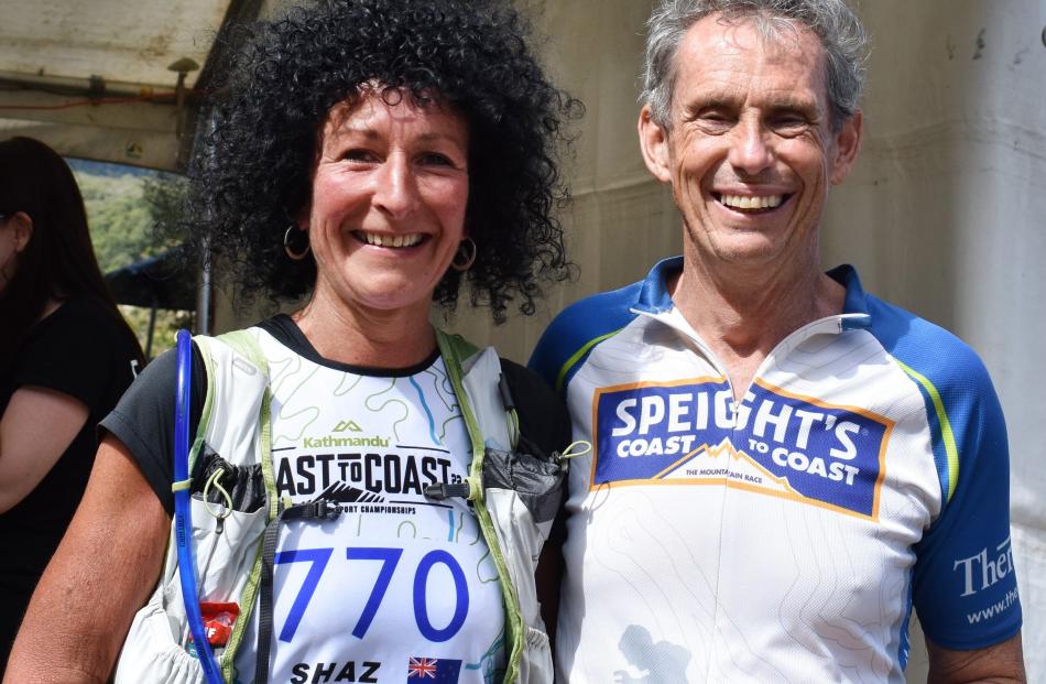 Sheryl Wright and David Gwynne Jones, both of Dunedin.