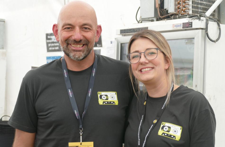 Andy Thompson and Rachel Newton, both of Queenstown.