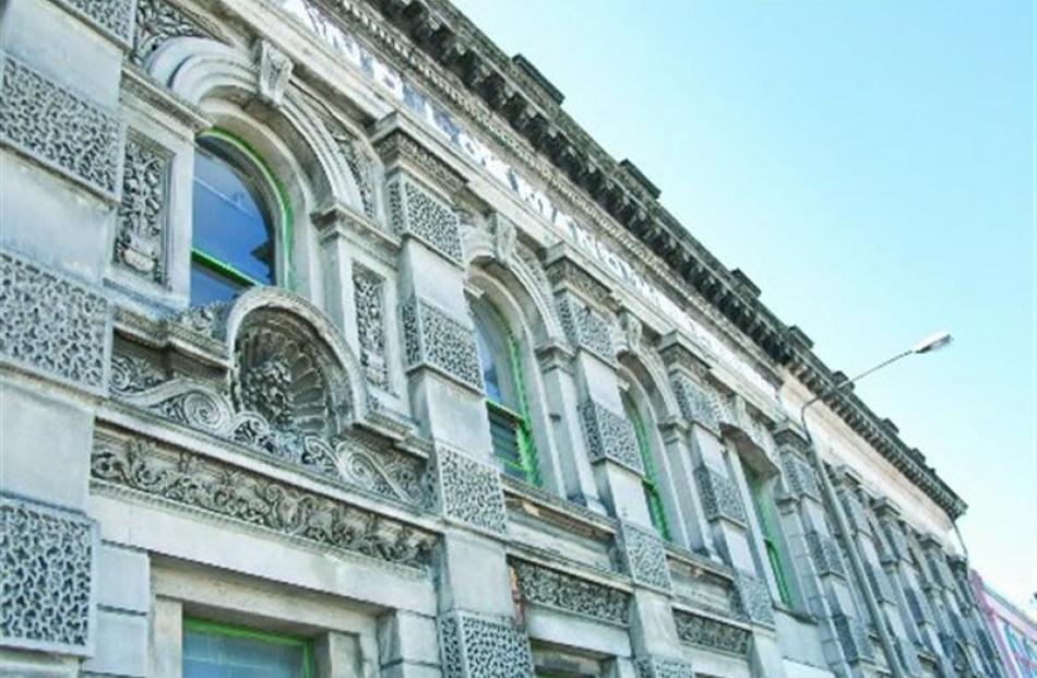 The New Zealand Loan and Mercantile Company Agency warehouse, Wharf St, Dunedin, is among dozens...