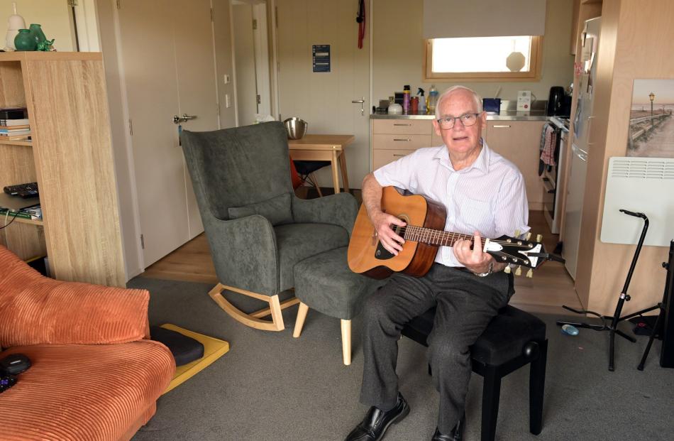 Terry Collard was the first tenant to move into the Dunedin City Council’s community housing...