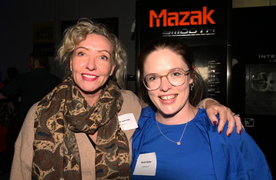 Marian Johnson (left), of Christchurch, and Rachel Butler, of Dunedin.