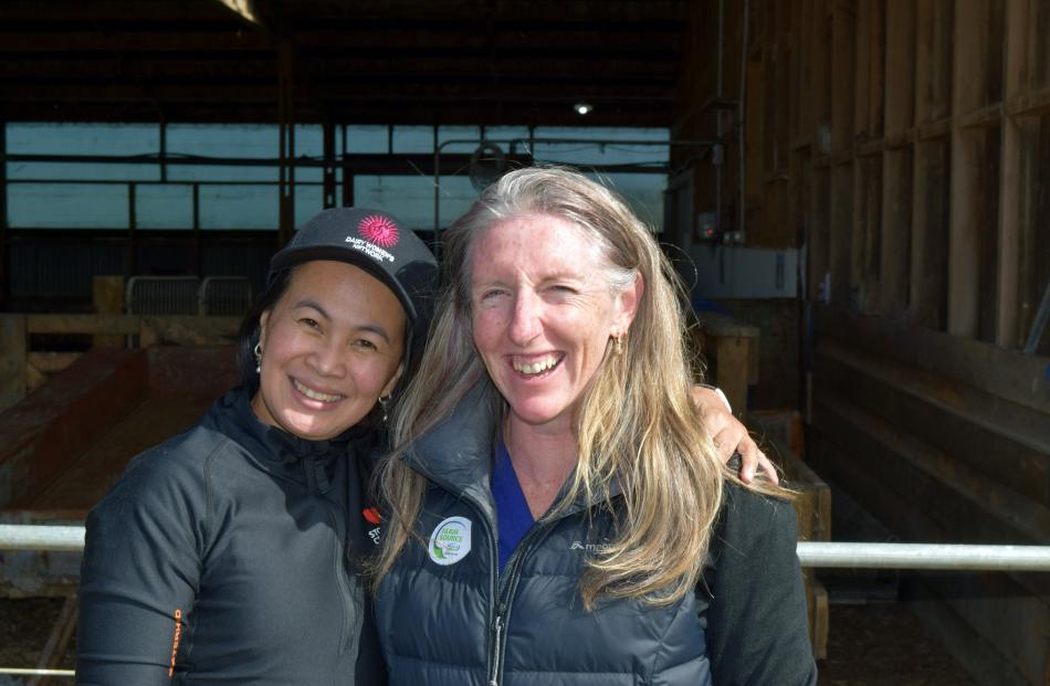 Hazel Baquita (left), of Mossburn, and Ruth Prankard, of Winton.