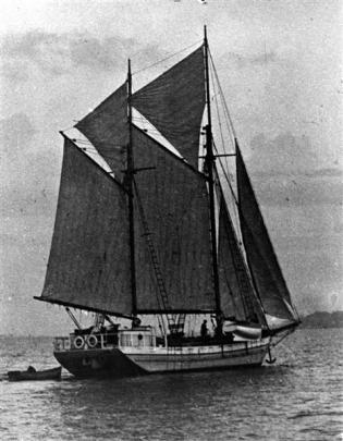 This photograph of  Portland was taken on Auckland Harbour. Photo by Sir George Grey Special...