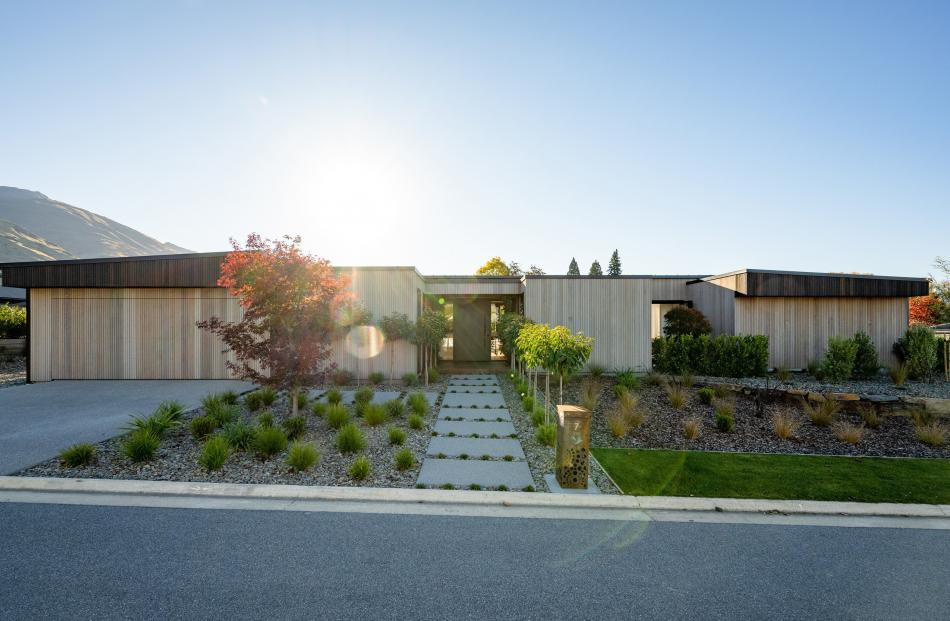 This Wānaka house, designed by Home Factor, was inspired by nature, with tawny-coloured cedar on...