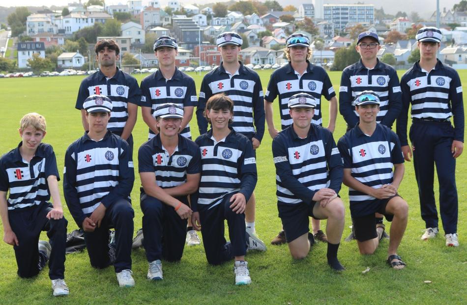 The Otago Boys’ High School First XI won the Otago-Southland schoolboys cricket final to qualify...