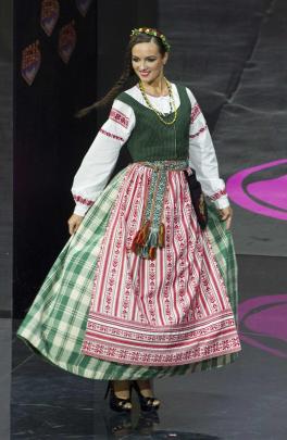 Simona Burbaite, Miss Lithuania.