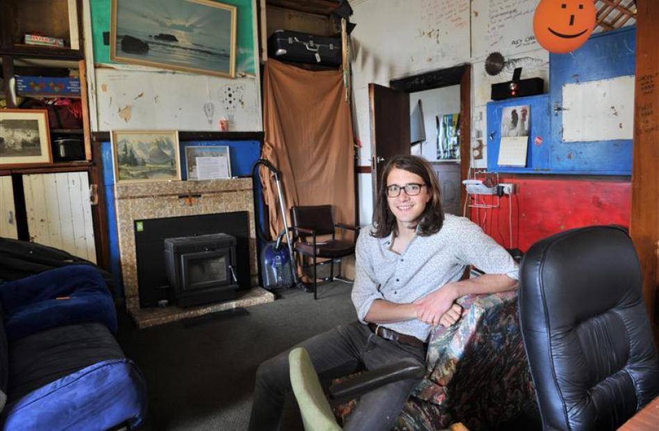 Leander Schulz (25) and his fellow flatmates lived most of last winter without any form of fixed...