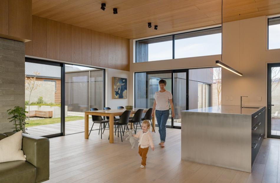 The pared-back home is cool in summer and cosy in winter. PHOTO: MICKEY ROSS