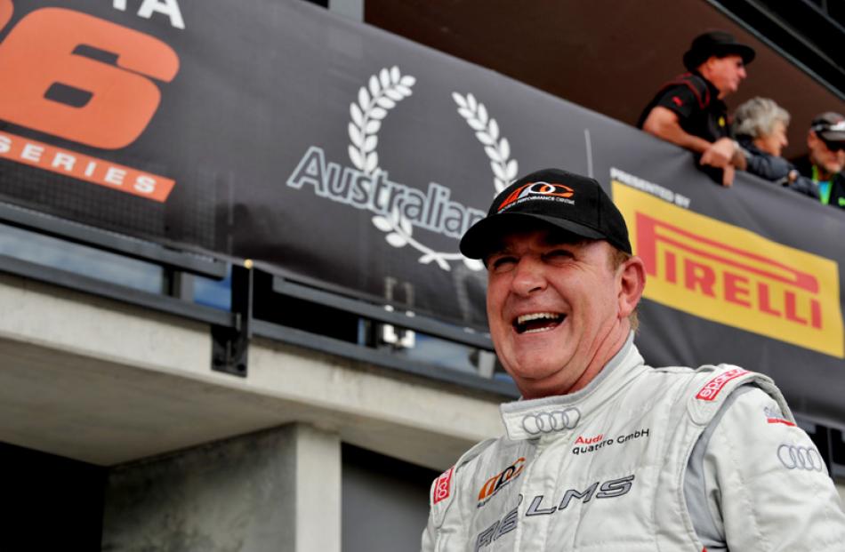 Australian GT series driver Rod Salmon from Sydney was thrilled to win the first race of the event.