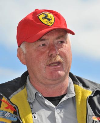 Steve Ross, from Dunedin, at the Highlands Motorsport Park.