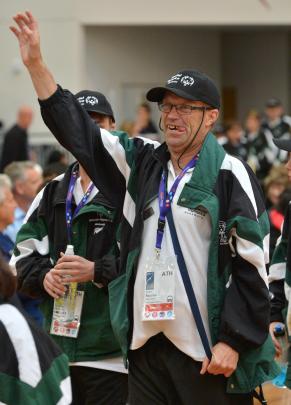 Enjoying the opening ceremony at the More FM arena is Aron  Rastrick, of Manawatu.