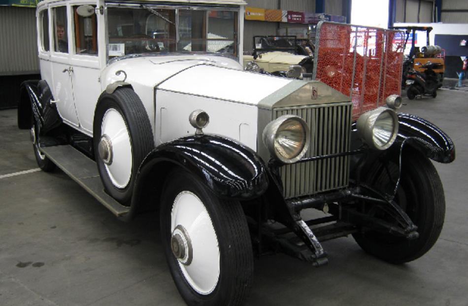 1925 Rolls Royce Phantom, bought for $110,000, sold for $63,000.