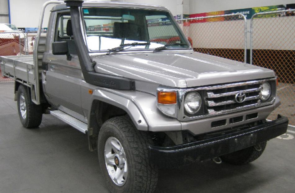 Toyota Landcruiser. Bought for $41,000, sold for $33,500.