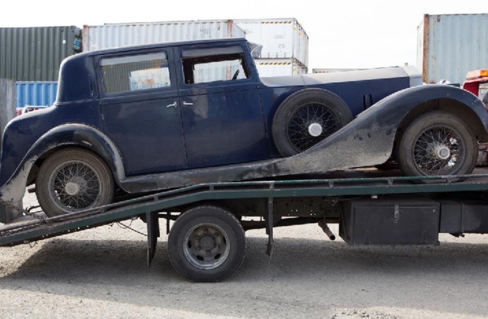 1922 Rolls Royce, bought for $160,000. Yet to be sold.