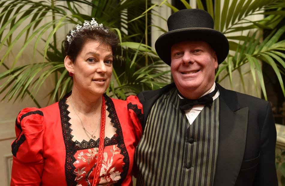 Jasmine and Richard Hunter, of Dunedin.