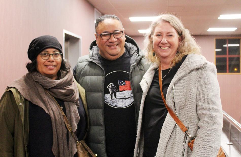 Charaine, Roy and Stacy Poutasi, of Invercargill.