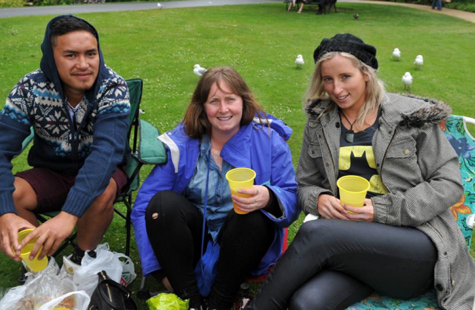 Lance Koni, Jonnie Dunbar and Roxanne Grant.