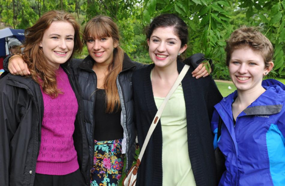 Nadia Burra, Eliza Pickard, Lydia Bernard and Rebakah Fox.