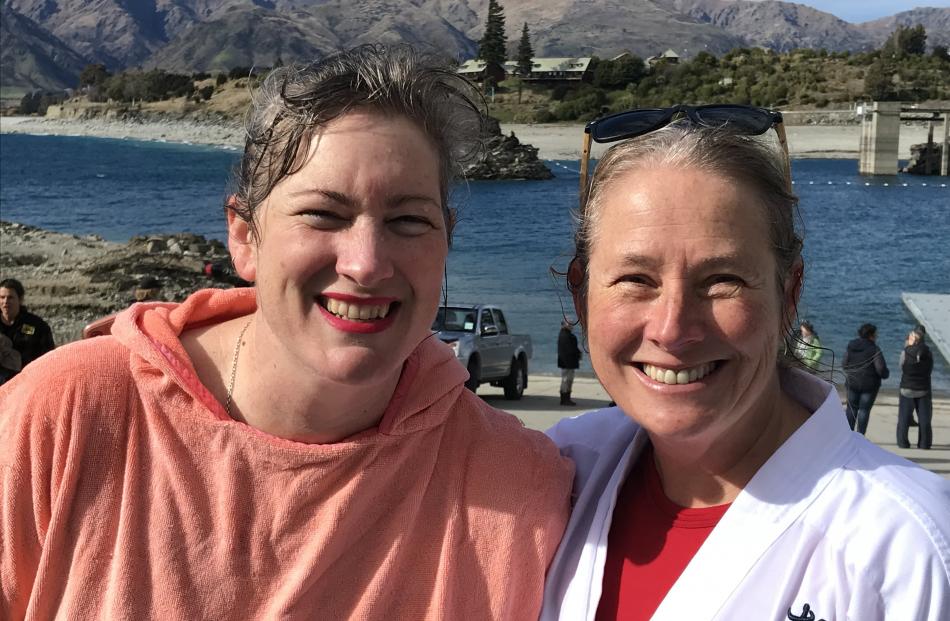 Organisers Jess Clark and Kaz Smith, of Lake Hāwea.