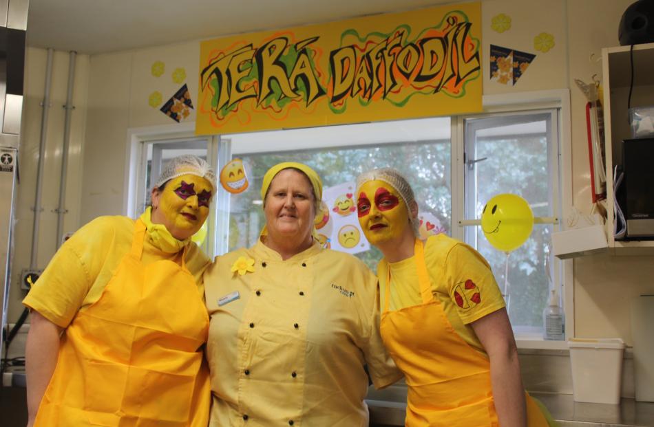 Staff at Clare House care village were up until 1.30am decking the facilities in yellow. The...