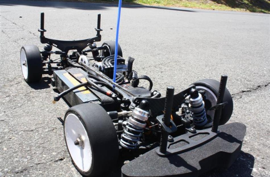 Many radio controlled car enthusiasts build their cars from scratch.