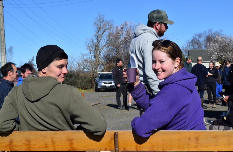Fletcher Munsterman, of Dunedin, and Rachel Cannon, of Woodville.