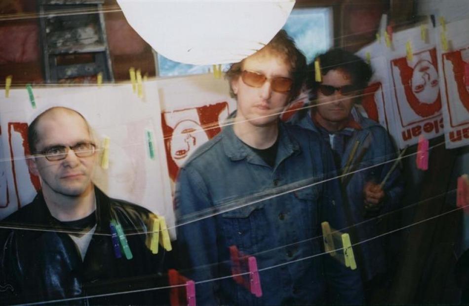 The Clean, (from left) Robert Scott, David and Hamish Kilgour, are to play Port Chalmers next...