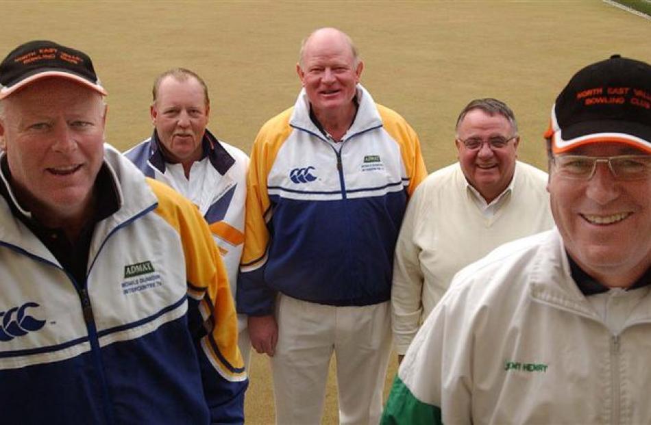 Terry (left), Shaun and Jim Scott. Photos from ODT files.